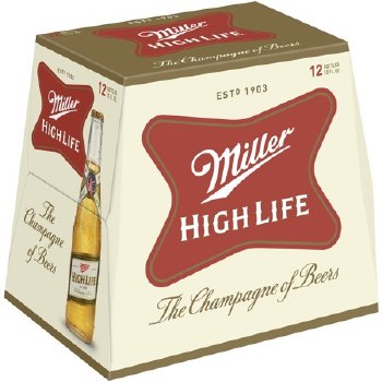 Miller High Life 12 Pack Bottles