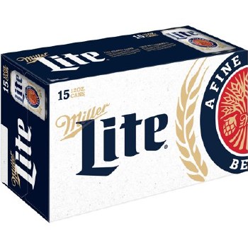 Miller Lite 15 Pack Cans