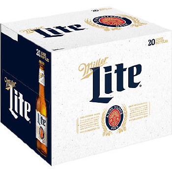 Miller Lite 20 Pack Bottles