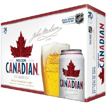 Molson Canadian 24 Pack Cans