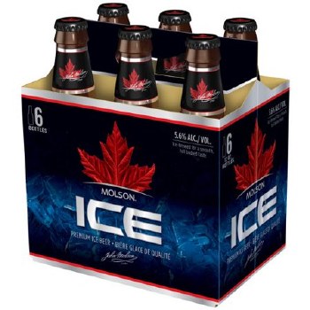 Molson Ice 6 Pack Bottles