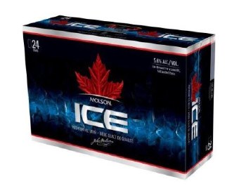Molson Ice 24 Pack Cans