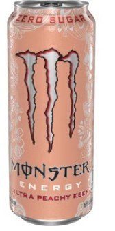 Monster Ultra Peachy Keen 16oz