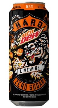 Mountain Dew Livewire Hard 24 oz