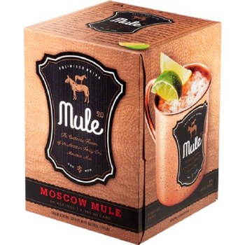 Mule 2.0 Moscow Mule 4 Pack Cans