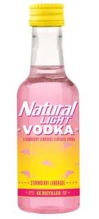 Natural Light Strawberry Lemonade Vodka 50ml