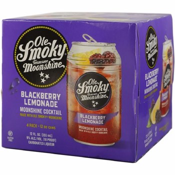 Ole Smoky Blackberry Lemonade 4 Pack Cans