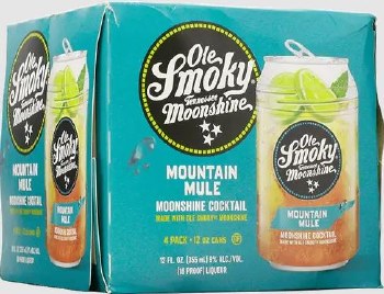Ole Smoky Moonshine Mountain Mule 4 Pack Cans