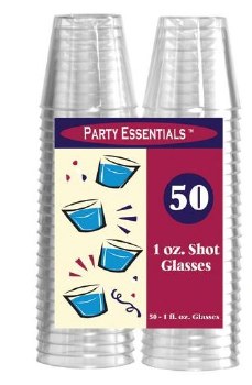 Party Essentials 50ct 1oz Shot Glasses