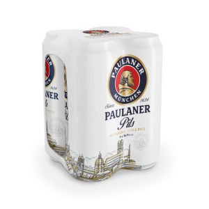 Paulaner Pils 4 Pack 16oz Cans