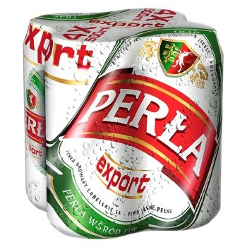 Perla Export Lager 4 Pack 16oz Cans