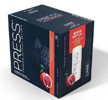 Press Pomegranate Ginger 6 Pack Cans