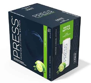 Press Lime Lemongrass 6 Pack Cans