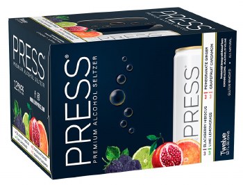 Press Hard Seltzers Variety 12 Pack Cans