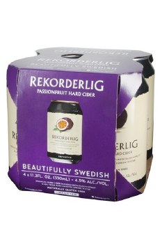Rekorderlig Passion Fruit 4 Pack Cans