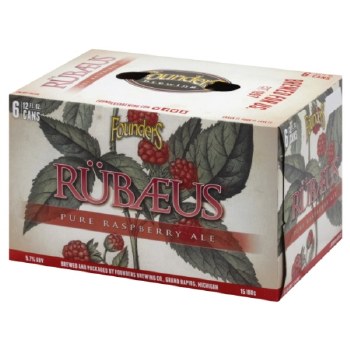 Founders Brewing Rubaeus 6 Pack Cans