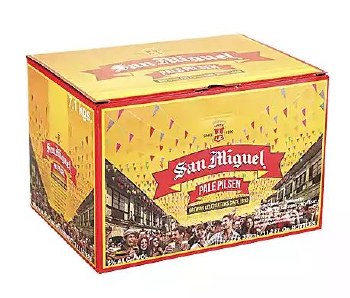 San Miguel Pale Pilsen 6 Pack Bottles