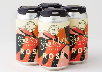 Shacksbury Rose Dry Cider 4 Pack Cans