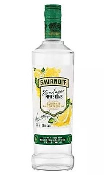 Smirnoff Zero Sugar Lemon & Elderflower 750ml