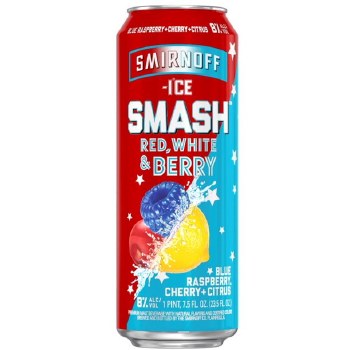 Smirnoff Smash Red White & Berry 23.5oz Can