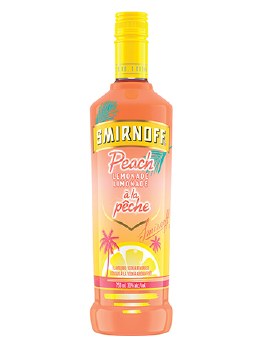 Smirnoff Peach Lemonade Vodka 750ml