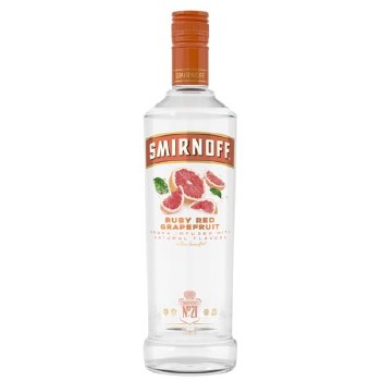 Smirnoff Ruby Red Grapefruit 750ml