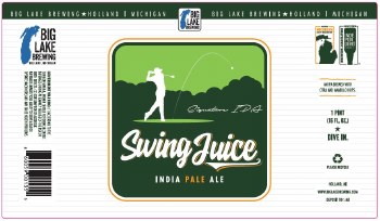 Big Lake Swing Juice IPA 4 Pack 16oz Cans