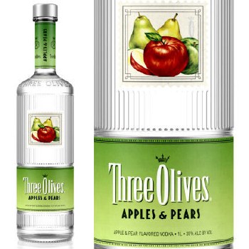 Three Olives Apples & Pear 750ml