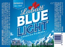 Labatt Blue Light 1/4 Barrel