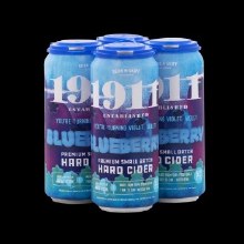 1911 Blueberry Hard Cider 4 Pack 16oz Cans