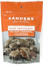 Sanders Milk Chocolate Pecan Caramel Clusters 7oz