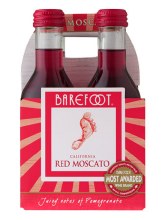 Barefoot Red Moscato 4 Pack