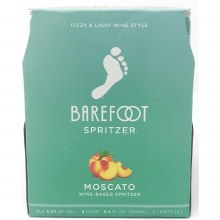 Barefoot Spritzer Moscato 4 Pack Cans