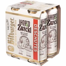 Bitburger Deschutes Dry Hop'd Zwickl 4 Pack Cans