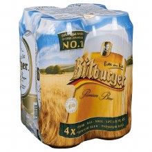 Bitburger Pilsner 4 Pack 16oz Cans