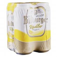 Bitburger Radler 4 Pack Cans