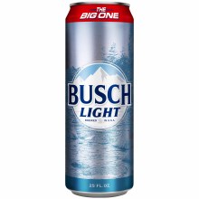 Busch Light 25oz Can