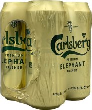 Carlsberg Elephant 4 Pack 16oz Cans