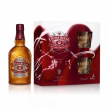 Chivas Regal 12 Year Gift Set 750ml