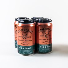 Coppercraft Gin & Tonic 4 Pack Cans