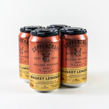 Coppercraft Whiskey Lemonade 4 Pack Cans