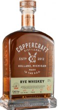 Coppercraft Straight Rye Whiskey 750ml