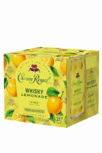 Crown Royal Whisky Lemonade 4 Pack Cans