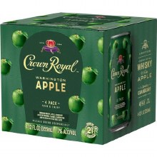 Crown Royal Washington Apple 4 Pack Cans