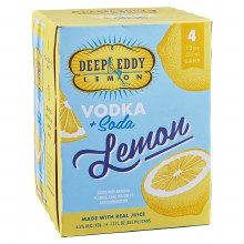 Deep Eddy Lemon 4 Pack Cans