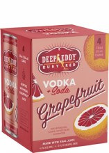 Deep Eddy Grapefruit 4 Pack Cans