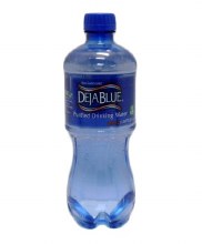 Deja Blue Purified Water 20oz