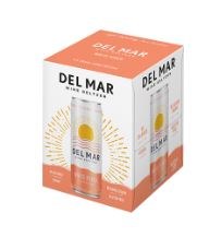 Del Mar White Peach 4 Pack Cans