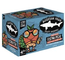 Dogfish Head Festina Peche 6 Pack Cans