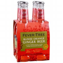 Fever Tree Blood Orange Ginger Beer 4 Pack Bottles